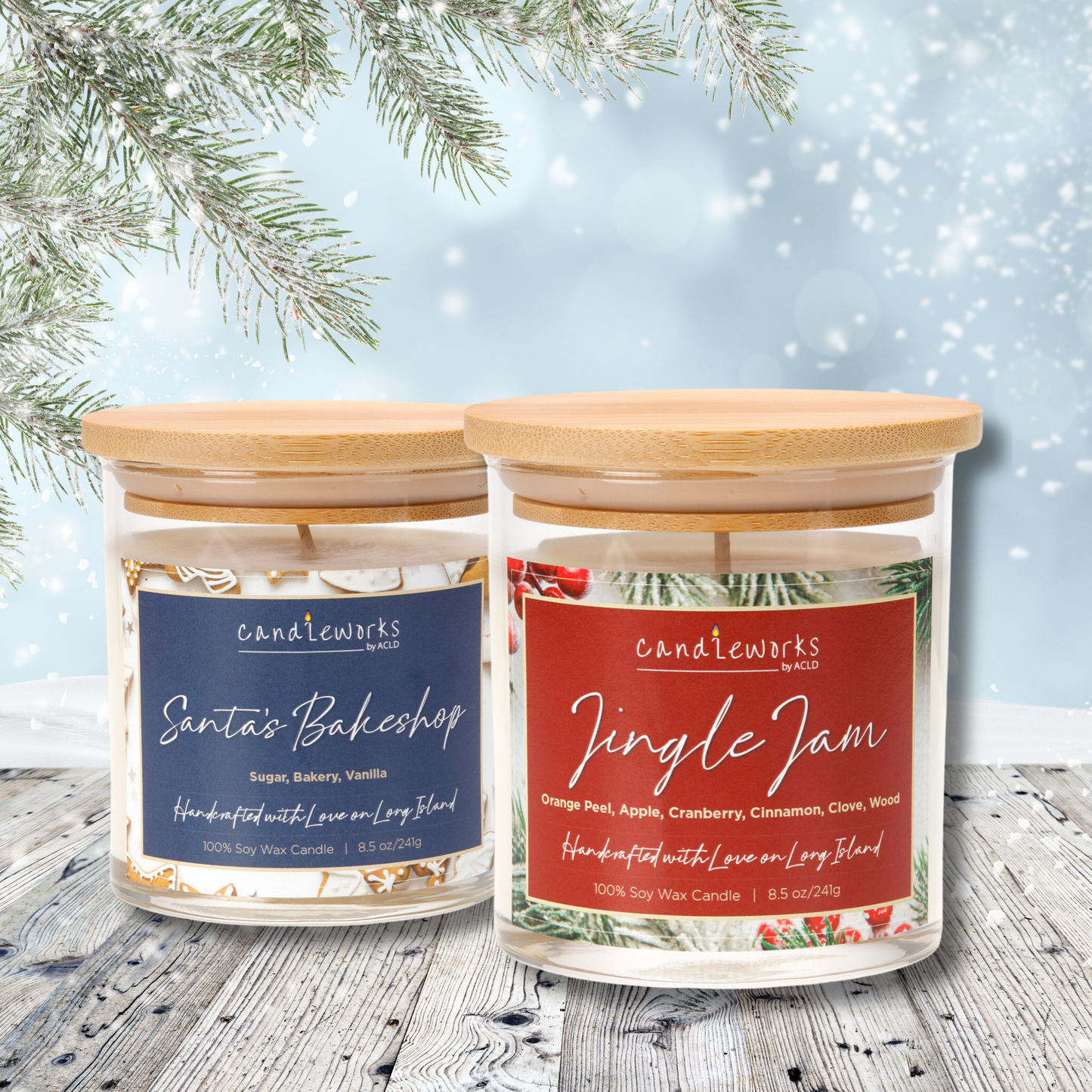 Holiday Candles Gift Set 2
