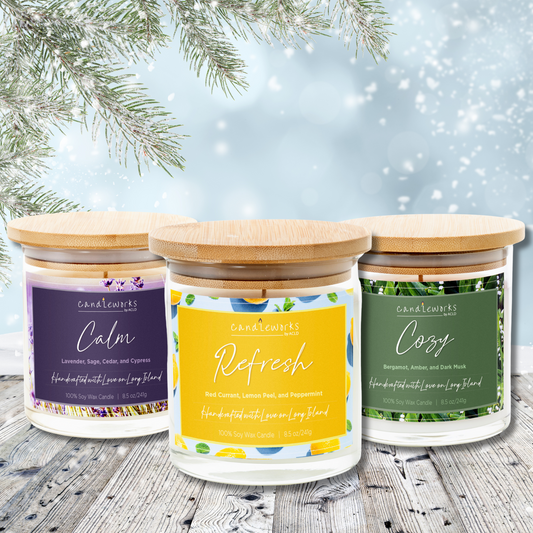 Triple Play Candle Set