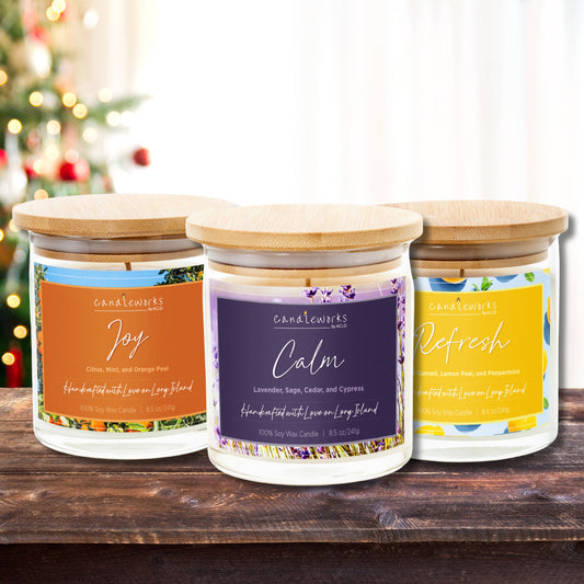 Triple Play Candle Set